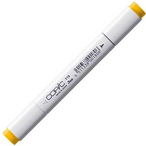 Copic Classic Marker Typ Y 19, Napoli Yellow, profesionální zvýrazňovač rozvržení, se širokým a jemným hrotem Copic Classic Marker Typ Y 19, Napoli Yellow, profesionální zvýrazňovač rozvržení, se širokým a jemným hrotem