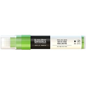 Liquitex Profesionální malba akryl – zvýrazňovač akrylová barva, citrónová zelená ohnivá, akrylový popisovač 8–15 mm špička Liquitex Profesionální malba akryl – zvýrazňovač akrylová barva, citrónová zelená ohnivá, akrylový popisovač 8–15 mm špička