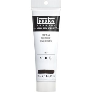 Liquitex 1047244 Professional Heavy Body Akrylová barva v umělecké kvalitě s vynikající stálostí na světle v tvrdé konzistenci, tuba 138 ml slonovinová černá Liquitex 1047244 Professional Heavy Body Akrylová barva v umělecké kvalitě s vynikající stálostí na světle v tvrdé konzistenci, tuba 138 ml slonovinová černá