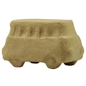 décopatch SA209C Bus aus Pappmaché, Größe S, 16 x 8 x 9cm, zum Personalisieren, 1 Stück, Kartonbraun décopatch SA209C Bus aus Pappmaché, Größe S, 16 x 8 x 9cm, zum Personalisieren, 1 Stück, Kartonbraun