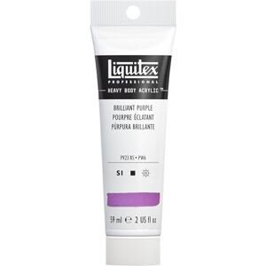 Liquitex 1045590 Professional Heavy Body Akrylová barva v umělecké kvalitě s vynikající stálostí na světle v konzistenci, tuba 59 ml brilantní fialová Liquitex 1045590 Professional Heavy Body Akrylová barva v umělecké kvalitě s vynikající stálostí na světle v konzistenci, tuba 59 ml brilantní fialová