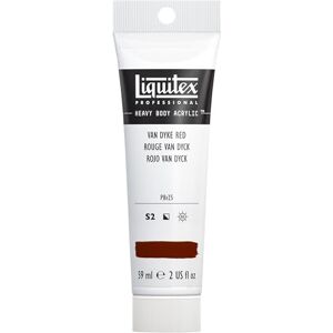 Liquitex 1045392 Professional Heavy Body akrylová barva v umělecké kvalitě s vynikající stálostí na světle v buttrentní konzistenci, tuba 59 ml Van Dyckrot Liquitex 1045392 Professional Heavy Body akrylová barva v umělecké kvalitě s vynikající stálostí na světle v buttrentní konzistenci, tuba 59 ml Van Dyckrot