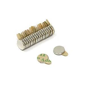 FIRST4MAGNETS N35 Neodym Easypeel Adhezivní magnet pro umění, umělecké řemeslo, výrobu modelů, kutily, hobby a balení – průměr 6 mm x 1 mm – 0,33 kg vlak – sever – balení 20 FIRST4MAGNETS N35 Neodym Easypeel Adhezivní magnet pro umění, umělecké řemeslo, výrobu modelů, kutily, hobby a balení – průměr 6 mm x 1 mm – 0,33 kg vlak – sever – balení 20