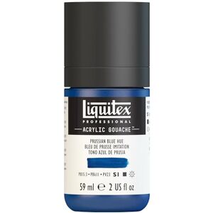 Liquitex 2059320 Professional Acryl kvaš pruská modrá Imit, láhev 59 ml, matná akrylová barva s kvašovými vlastnostmi, vysoce krycí, vodotěsná a stálobarevná Liquitex 2059320 Professional Acryl kvaš pruská modrá Imit, láhev 59 ml, matná akrylová barva s kvašovými vlastnostmi, vysoce krycí, vodotěsná a stálobarevná