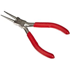 Rayher Kettelzange für Schmuck, 12,5 cm, Kunststoff-Schutzgriffe, Zange für Drahtarbeiten, Schmuckherstellung, Rundzange, Schmuckzange, CRV-Qualität, 8934000 Rayher Kettelzange für Schmuck, 12,5 cm, Kunststoff-Schutzgriffe, Zange für Drahtarbeiten, Schmuckherstellung, Rundzange, Schmuckzange, CRV-Qualität, 8934000
