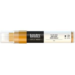 Liquitex 4610416 Professional Paint Marker, akrylový popisovač s vysoce pigmentovanou akrylovou barvou na bázi vody pro vnitřní a venkovní použití, široký hrot – oxidově žlutá Liquitex 4610416 Professional Paint Marker, akrylový popisovač s vysoce pigmentovanou akrylovou barvou na bázi vody pro vnitřní a venkovní použití, široký hrot – oxidově žlutá