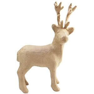 décopatch SA207C Rentier (aus Pappmaché, 7 x 16,5 x 26,5 cm, ideal für Weihnachten, zu Personalisieren) 1 Stück natur décopatch SA207C Rentier (aus Pappmaché, 7 x 16,5 x 26,5 cm, ideal für Weihnachten, zu Personalisieren) 1 Stück natur