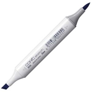 Copic Sketch Marker typ B – 06, Peacock Blue, profesionální zvýrazňovač štětců, se super bush špičkou a středním hrotem Copic Sketch Marker typ B – 06, Peacock Blue, profesionální zvýrazňovač štětců, se super bush špičkou a středním hrotem