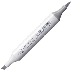 Copic Sketch Marker typ N 0, neutrální šedá č. 0, profesionální popisovač štětců, se super bush špičkou a středním hrotem Copic Sketch Marker typ N 0, neutrální šedá č. 0, profesionální popisovač štětců, se super bush špičkou a středním hrotem