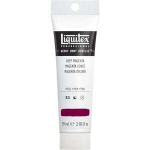 Liquitex Akrylová barva 1045300 Professional Heavy Body v umělecké kvalitě s vynikající stálostí na světle v konzistenci, tuba 59 ml tmavá magenta Liquitex Akrylová barva 1045300 Professional Heavy Body v umělecké kvalitě s vynikající stálostí na světle v konzistenci, tuba 59 ml tmavá magenta