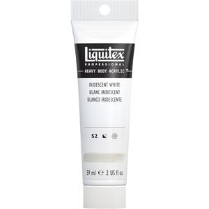 Liquitex 1045238 Professional Heavy Body Akrylová barva v umělecké kvalitě s vynikající stálostí na světle v lícné konzistenci, tuba 59 ml irizující bílá Liquitex 1045238 Professional Heavy Body Akrylová barva v umělecké kvalitě s vynikající stálostí na světle v lícné konzistenci, tuba 59 ml irizující bílá