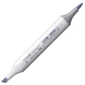 Copic Popisovač Sketch Typ C 0, cool gray č. 0, profesionální zvýrazňovač štětců, se super špičkou a hrotem pro střední broad Copic Popisovač Sketch Typ C 0, cool gray č. 0, profesionální zvýrazňovač štětců, se super špičkou a hrotem pro střední broad