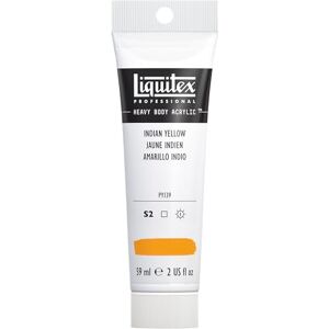 Liquitex 1045324 Professional Heavy Body akrylová barva v umělecké kvalitě s vynikající stálostí na světle v máslové konzistenci, 59 ml tuba – indická žlutá Liquitex 1045324 Professional Heavy Body akrylová barva v umělecké kvalitě s vynikající stálostí na světle v máslové konzistenci, 59 ml tuba – indická žlutá
