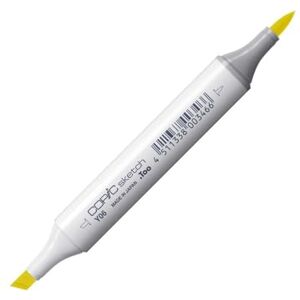 Copic Popisovač Sketch Typ Y 06, žlutý, profesionální zvýrazňovač štětců, se super špičkou na chleba a špičkou pro střední pečení Copic Popisovač Sketch Typ Y 06, žlutý, profesionální zvýrazňovač štětců, se super špičkou na chleba a špičkou pro střední pečení