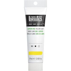 Liquitex 1045889 Professional Heavy Body Akrylová barva v umělecké kvalitě s vynikající stálostí na světle v lícné konzistenci, tuba 59 ml bez kadmia žlutá světlá Liquitex 1045889 Professional Heavy Body Akrylová barva v umělecké kvalitě s vynikající stálostí na světle v lícné konzistenci, tuba 59 ml bez kadmia žlutá světlá