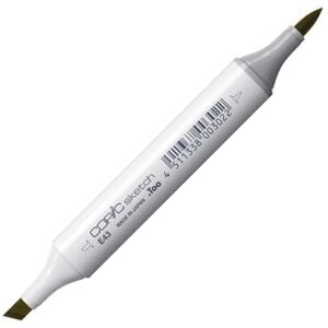Copic Popisovač Sketch Typ E 43, Dull Ivory, profesionální zvýrazňovač štětců, se super hrotem a špičkou pro střední broad Copic Popisovač Sketch Typ E 43, Dull Ivory, profesionální zvýrazňovač štětců, se super hrotem a špičkou pro střední broad