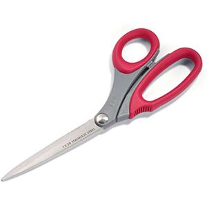 Prym HOBBY Nůžky na šití 8 3/4" 23 cm, nerezová ocel, červené, _610524-1 Prym HOBBY Nůžky na šití 8 3/4" 23 cm, nerezová ocel, červené, _610524-1