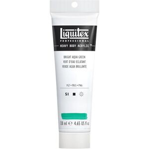 Liquitex 4417660 Professional Heavy Body akrylová barva v umělecké kvalitě s vynikající stálostí na světle v máslové konzistenci, 138 ml tuba – zářivá aqua zelená Liquitex 4417660 Professional Heavy Body akrylová barva v umělecké kvalitě s vynikající stálostí na světle v máslové konzistenci, 138 ml tuba – zářivá aqua zelená