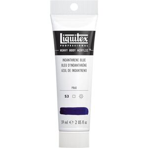 Liquitex Akrylová barva 1045322 Professional Heavy Body v umělecké kvalitě s vynikající stálostí na světle v lícné konzistenci, tuba 59 ml indanthrenová modrá Liquitex Akrylová barva 1045322 Professional Heavy Body v umělecké kvalitě s vynikající stálostí na světle v lícné konzistenci, tuba 59 ml indanthrenová modrá