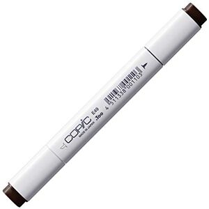 Copic Classic Marker typ E 49, Dark Bark, profesionální popisovač rozložení, se širokou a jemnou špičkou Copic Classic Marker typ E 49, Dark Bark, profesionální popisovač rozložení, se širokou a jemnou špičkou