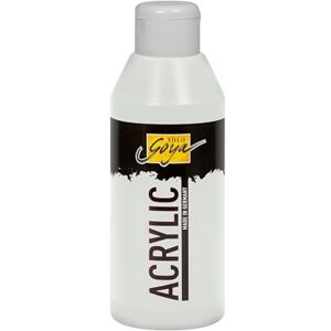KREUL 84227 – Solo Goya akrylová stříbrná, láhev 250 ml, krémová, mnohostranně použitelná akrylová barva ve studijní kvalitě, na bázi vody, rychle a matně schnoucí, dobře krycí, vodotěsná KREUL 84227 – Solo Goya akrylová stříbrná, láhev 250 ml, krémová, mnohostranně použitelná akrylová barva ve studijní kvalitě, na bázi vody, rychle a matně schnoucí, dobře krycí, vodotěsná
