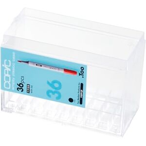 Copic Ciao, Empty Plastic Case, akrylový displej pro 36 Twin Marker se středně širokou a štětcovou špičkou Copic Ciao, Empty Plastic Case, akrylový displej pro 36 Twin Marker se středně širokou a štětcovou špičkou