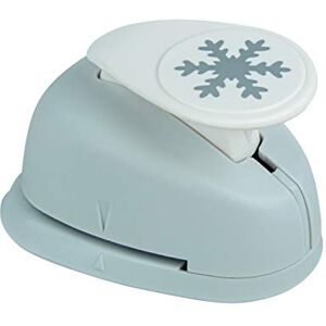 Rayher Hobby 69011000 děrovačka s motivem sněhová vločka, ø 2,54 cm 1 palec, vhodné pro papír/karton do 200 g/m², metalická Rayher Hobby 69011000 děrovačka s motivem sněhová vločka, ø 2,54 cm 1 palec, vhodné pro papír/karton do 200 g/m², metalická