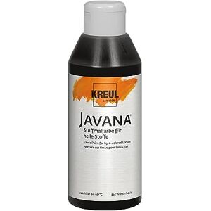 KREUL 91310 – Javana barva na textil na světlé látky, 250ml sklo v černé barvě, hebká barva na bázi vody s krémovým charakterem, proniká hluboko do vláken, po fixaci lze prát KREUL 91310 – Javana barva na textil na světlé látky, 250ml sklo v černé barvě, hebká barva na bázi vody s krémovým charakterem, proniká hluboko do vláken, po fixaci lze prát