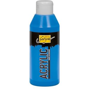 KREUL 84212 – Solo Goya akrylová primární modrá, 250 ml láhev, krémová, mnohostranně použitelná akrylová barva ve studijní kvalitě, na bázi vody, rychle a matně schnoucí, dobře krycí, vodotěsná KREUL 84212 – Solo Goya akrylová primární modrá, 250 ml láhev, krémová, mnohostranně použitelná akrylová barva ve studijní kvalitě, na bázi vody, rychle a matně schnoucí, dobře krycí, vodotěsná