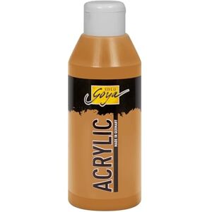 KREUL 84234 – Solo Goya Acrylic Goldocker, 250ml láhev, krémová, mnohostranně použitelná akrylová barva ve studijní kvalitě, na vodní bázi, rychle a matně schnoucí, dobře krycí, vodotěsná KREUL 84234 – Solo Goya Acrylic Goldocker, 250ml láhev, krémová, mnohostranně použitelná akrylová barva ve studijní kvalitě, na vodní bázi, rychle a matně schnoucí, dobře krycí, vodotěsná