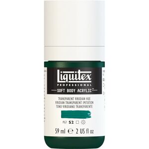 Liquitex 1959327 profesionální akrylová barva Soft Body – umělecká barva v krémové krycí konzistenci, vysoká pigmentace, stálobarevná a odolná proti stárnutí, 59 ml láhev – Viridian Transp. Imit. Liquitex 1959327 profesionální akrylová barva Soft Body – umělecká barva v krémové krycí konzistenci, vysoká pigmentace, stálobarevná a odolná proti stárnutí, 59 ml láhev – Viridian Transp. Imit.