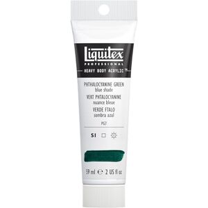 Liquitex Akrylová barva 1045317 Professional Heavy Body v umělecké kvalitě s vynikající stálostí na světle v lícné konzistenci, tuba 59 ml ftalozelená (odstín modré) Liquitex Akrylová barva 1045317 Professional Heavy Body v umělecké kvalitě s vynikající stálostí na světle v lícné konzistenci, tuba 59 ml ftalozelená (odstín modré)