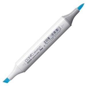 Copic Popisovač Sketch Typ B – 0000, Pale Celestine, profesionální popisovač štětců, se super špičkou na chleba a špičkou pro střední pečení Copic Popisovač Sketch Typ B – 0000, Pale Celestine, profesionální popisovač štětců, se super špičkou na chleba a špičkou pro střední pečení
