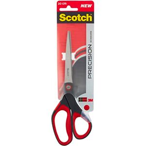 Scotch Přesné nůžky červené, 1 v balení, 20 cm pro každodenní použití Scotch Přesné nůžky červené, 1 v balení, 20 cm pro každodenní použití