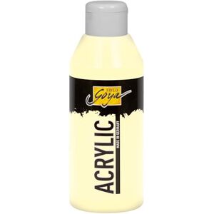 KREUL 84236 Solo Goya Acrylic slonová kost, 250ml láhev, krémová univerzální akrylová barva ve studiové kvalitě, na bázi vody, rychle a matně schnoucí, dobře krycí, voděodolná KREUL 84236 Solo Goya Acrylic slonová kost, 250ml láhev, krémová univerzální akrylová barva ve studiové kvalitě, na bázi vody, rychle a matně schnoucí, dobře krycí, voděodolná