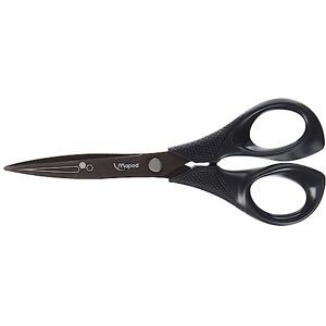 Maped M684110 Schere Titanium, 17 cm, asymmetrisch, schwarz Maped M684110 Schere Titanium, 17 cm, asymmetrisch, schwarz