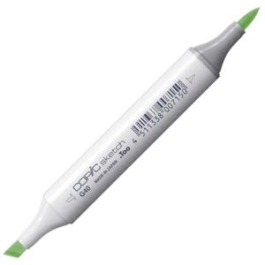 Copic Popisovač Sketch Typ G 40, Dim Green, profesionální zvýrazňovač štětců, se super hrotem na chleba a špičkou pro střední pečení Copic Popisovač Sketch Typ G 40, Dim Green, profesionální zvýrazňovač štětců, se super hrotem na chleba a špičkou pro střední pečení