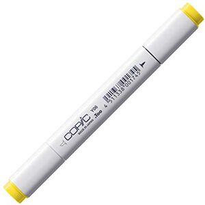 Copic Classic Marker typ Y 06, žlutý, profesionální popisovač rozložení, se širokou a jemnou špičkou Copic Classic Marker typ Y 06, žlutý, profesionální popisovač rozložení, se širokou a jemnou špičkou