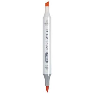 Copic Ciao Marker Typ YR 04, chromově oranžový, univerzální popisovač rozložení, se středně širokým a štětcovým hrotem Copic Ciao Marker Typ YR 04, chromově oranžový, univerzální popisovač rozložení, se středně širokým a štětcovým hrotem