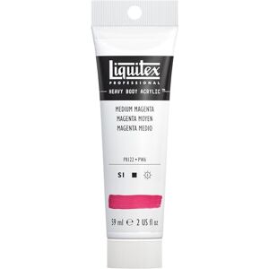 Liquitex Akrylová barva 1045500 Professional Heavy Body v umělecké kvalitě s vynikající stálostí na světle v konzistenci, tuba 59 ml středně magenta Liquitex Akrylová barva 1045500 Professional Heavy Body v umělecké kvalitě s vynikající stálostí na světle v konzistenci, tuba 59 ml středně magenta
