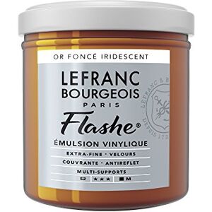 Lefranc Bourgeois 300505 Flashe akrylová barva & vinylová barva, vysoce pigmentovaná, elastická, stálá na světle, odolná proti stárnutí, matná, pro vnitřní i venkovní použití, květináč 125 ml – irizující hluboké zlato Lefranc Bourgeois 300505 Flashe akrylová barva & vinylová barva, vysoce pigmentovaná, elastická, stálá na světle, odolná proti stárnutí, matná, pro vnitřní i venkovní použití, květináč 125 ml – irizující hluboké zlato
