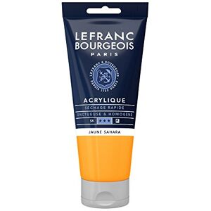 Lefranc Bourgeois 300442 Fine akrylová barva saharská žlutá, tuba 80 ml, krémová akrylová barva na vodní bázi, rychleschnoucí, stálá na světle, voděodolná Lefranc Bourgeois 300442 Fine akrylová barva saharská žlutá, tuba 80 ml, krémová akrylová barva na vodní bázi, rychleschnoucí, stálá na světle, voděodolná