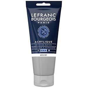 Lefranc Bourgeois 300449 Fine akrylová barva stříbrná, 80ml tuba, krémová akrylová barva na vodní bázi, rychleschnoucí, stálá na světle, voděodolná Lefranc Bourgeois 300449 Fine akrylová barva stříbrná, 80ml tuba, krémová akrylová barva na vodní bázi, rychleschnoucí, stálá na světle, voděodolná