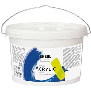 KREUL 17209 Triton Acrylic Liquid černá 2500 ml, vysoce kvalitní umělecká akrylová barva ve studiové kvalitě s lehce tekoucím charakterem, sytě matná rychleschnoucí KREUL 17209 Triton Acrylic Liquid černá 2500 ml, vysoce kvalitní umělecká akrylová barva ve studiové kvalitě s lehce tekoucím charakterem, sytě matná rychleschnoucí