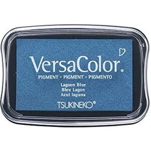 Rayher 29017390 Versa Color Pigmentový razítkovací polštář, 9,6 x 6,3 x 1,8 cm, laguna Rayher 29017390 Versa Color Pigmentový razítkovací polštář, 9,6 x 6,3 x 1,8 cm, laguna