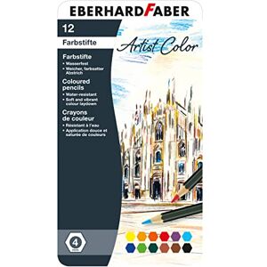 Eberhard Faber 516112 sada pastelek Artist Color, 12 barevných tužek v kovovém pouzdře Eberhard Faber 516112 sada pastelek Artist Color, 12 barevných tužek v kovovém pouzdře