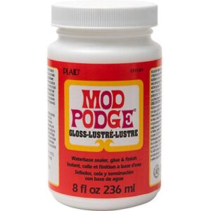Mod Podge , Hochglanz, Klebstoff und Versiegelungslack auf Wasserbasis, CS11201, 236-ml- Flasche Mod Podge , Hochglanz, Klebstoff und Versiegelungslack auf Wasserbasis, CS11201, 236-ml- Flasche