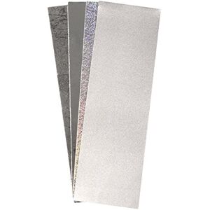 Rayher 31439000 ozdobný vosk, stříbrné odstíny, sada 4 ozdobných voskových desek, po 20 x 6,5 cm, vosk na zdobení svíček, vosková fólie Rayher 31439000 ozdobný vosk, stříbrné odstíny, sada 4 ozdobných voskových desek, po 20 x 6,5 cm, vosk na zdobení svíček, vosková fólie