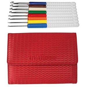 Addi Colours Crochet Hook Set 9 háčků (2.00-6.00 mm) Addi Colours Crochet Hook Set 9 háčků (2.00-6.00 mm)