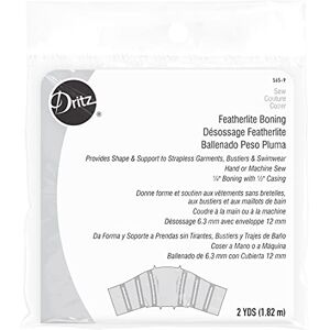 Dritz 565 – 9 Boning, Featherlite, bílý, 2 yards Dritz 565 – 9 Boning, Featherlite, bílý, 2 yards